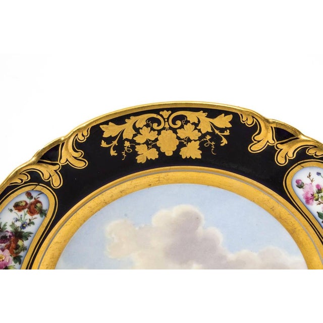 19th Century Porcelain Plate from Pucher Deroche, Paris For Sale - Image 4 of 10