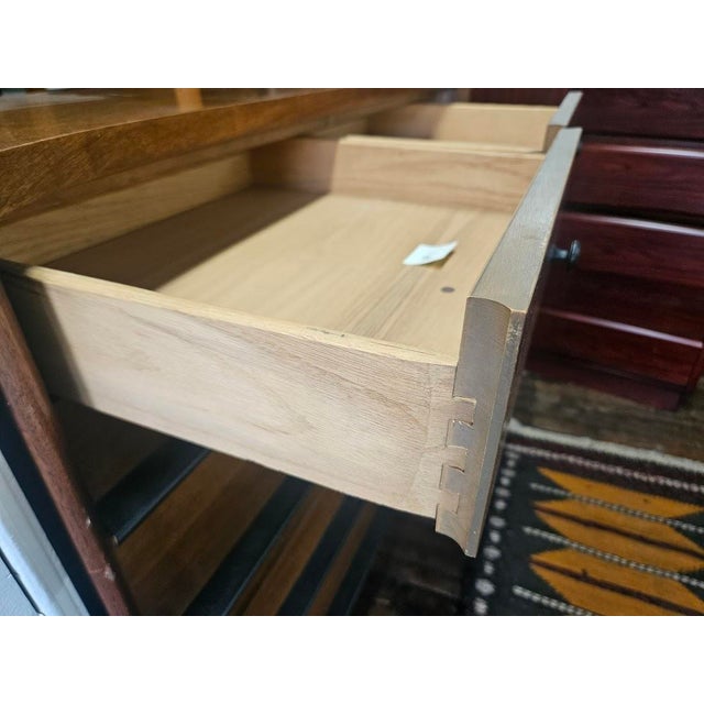 Mid 20th Century American of Martinsville Highboy Dresser For Sale - Image 13 of 14