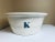 Mid 19th Century Mid 19th Century Victorian White Ironstone K Bowl For Sale - Image 5 of 5