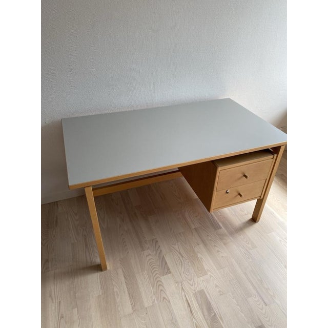 Beech Desk GE 125 by Hans J. Wegner for Getama For Sale - Image 3 of 15