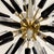 Not Yet Made - Made To Order Sputnik Light with 51 Black and Transparent Murano Tips from Justfurnituress SRL For Sale - Image 5 of 10