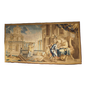 17 Foot Long Signed Flemish Tapestry From the Series of the 7 Liberal Arts, C. 1670