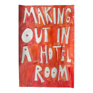 Hotel Room Painting by Virginia Chamlee