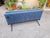 Blue Model D70 Sofa in Blue Reupholstered by Osvaldo Borsani, 1950s For Sale - Image 8 of 14