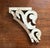 American Antique White Distressed Wood Swan Head Corbel / Architectural Fragment #2 For Sale - Image 3 of 5