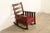 Charles Limbert Lifetime Furniture Antique Mission Oak Arts & Crafts Rocking Chair, Circa 1910 For Sale - Image 4 of 13