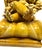 Mustard Early 20th Century Italian Baroque Revival Glazed Majolica Cherub Wall Bracket For Sale - Image 8 of 11