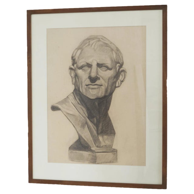 Anton Pieck, Roman, Pencil Drawing, 1950s, Framed For Sale