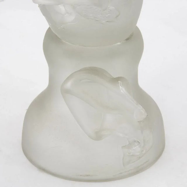 Signed Madonna Figure in Art Glass by Ion Tamaian For Sale - Image 14 of 16