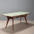 Brown Vintage Dining Table in Beech and Glass, Italy, 1950s-1960s For Sale - Image 8 of 8