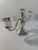 1950s 1950s Sterling Silver Elgin Silversmith Co Two Arm Candelabras - A Pair For Sale - Image 5 of 15