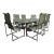 Brown Jordan Outdoor Table With Eight Chairs For Sale