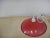 Red Enameled Metal Lamps, 1980s For Sale - Image 6 of 9