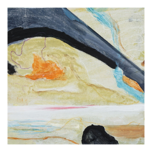 "Inyo County" Abstract Landscape Painting by Laurie MacMillan
