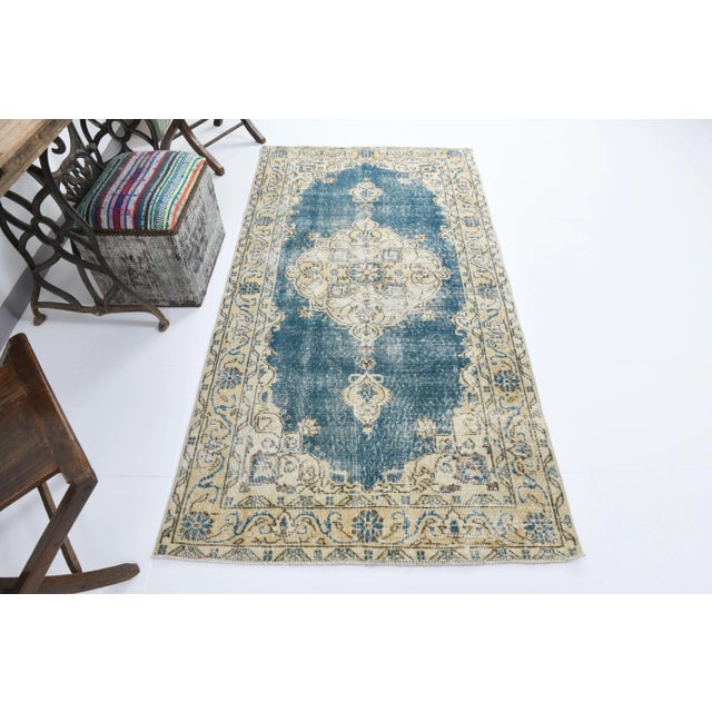 Vintage Wool Area Rug, 1970s For Sale - Image 4 of 16