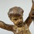Antique Terracotta Cherub Table Lamp with Wooden Base, Early 1900s For Sale - Image 9 of 18