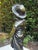 Hippolyte François Moreau, Young Fisherman, 1900, Bronze with Green Patina For Sale - Image 6 of 18
