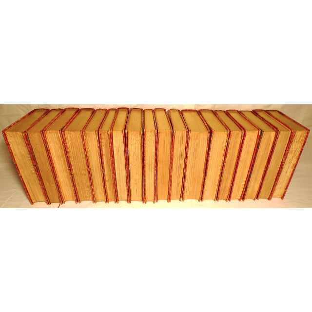 Animal Skin Late 19th Century Leather Volumes, French Age of Enlightenment & Drama - 18 Books For Sale - Image 7 of 13