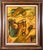 An expressive and intriguing oil painting on canvas signed C.E. Leonard. Hand signed bottom left as well as verso. Dated...