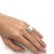 Late 20th Century 18k White Gold Pearl Cocktail Ring With Diamonds, Size 7 For Sale In Phoenix - Image 6 of 7