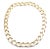 1980s 1980s Bvlgari Bulgari Diamond Set of Two Yellow Gold Link Bracelets Necklace For Sale - Image 5 of 12