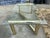 Brass 1970s Attributed to Karl Springer Hollywood Regency Style MCM Brass Tubular Coffee Glass Table For Sale - Image 8 of 18