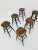 Mid-Century Modern German Bar Stool in Wood, 1950s For Sale - Image 5 of 11