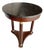Early 20th Century French Walnut Empire Style Side Table For Sale