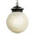 White Mosaic Globe Pendant Light Large For Sale
