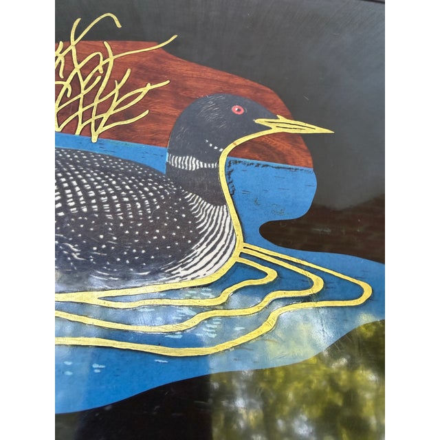 Vintage Couroc of Monterey Duck Tray For Sale - Image 14 of 18