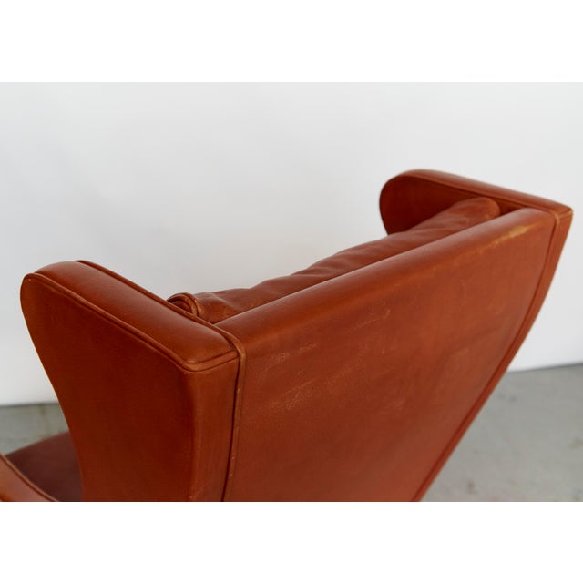 Model 2204 Wingback Chair by Børge Mogensen for Fredericia, 1970s For Sale - Image 12 of 16