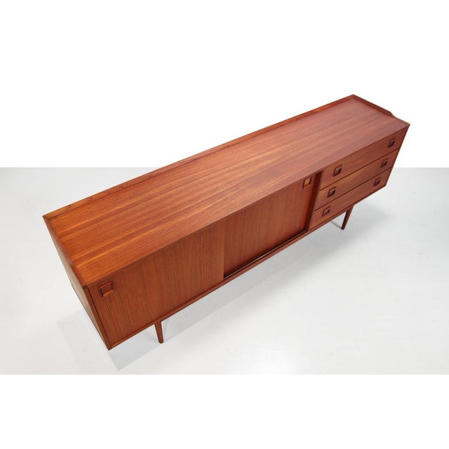 Brown Teak Fristho Sideboard by Marten Franckena, 1960s For Sale - Image 8 of 11