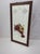 This is a Victorian-era reverse-painted and etched glass mirror — a rare combination of two 19th-century decorative glass...