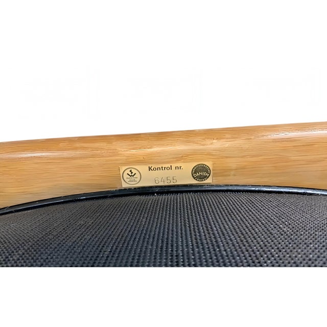 Mid-Century Modus Armchair, Table & Stool in Oak by Kristian Solmer Vedel for Soren Willadsen, Denmark, 1960s, Set of 4 For Sale - Image 18 of 18