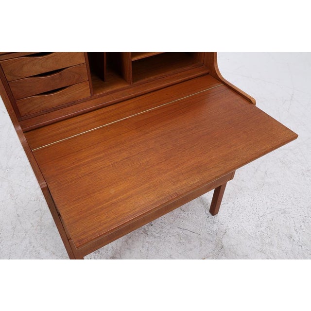 Vintage Teak Secretaire, 1960s For Sale - Image 10 of 18