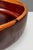 Mid-Century Modern Wood-Turned Hand-Crafted Serving Bowl in Solid Mahogany, C. 1970s For Sale - Image 14 of 16