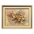 Abstract Mixed Media Coastal Shell & Sea Fan Framed Oil Painting For Sale