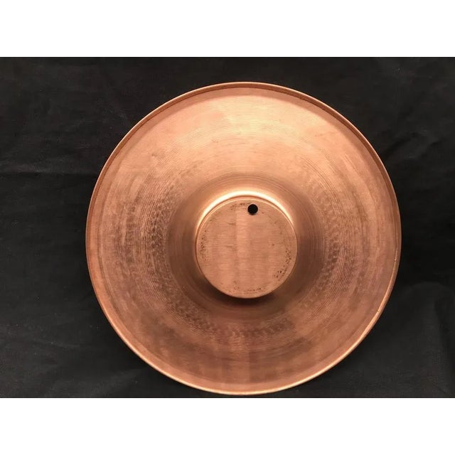 Blue Handmade Copper Clock For Sale - Image 8 of 9