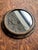 Black Pair of Small Vintage Metal Porthole Wall Mirrors For Sale - Image 8 of 11