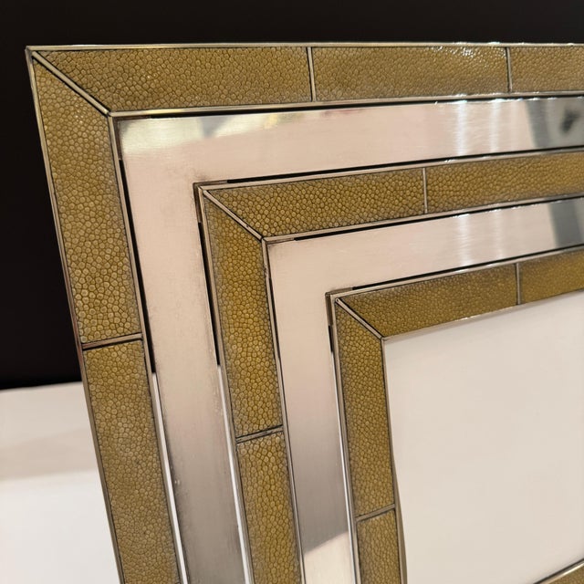 1970s 1970s Gabriella Crespi Designed Modernist Picture Frame For Sale - Image 5 of 7