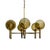Gold Brass and Glass Pendant from Svend Mejlstrøm, 1960s For Sale - Image 8 of 8
