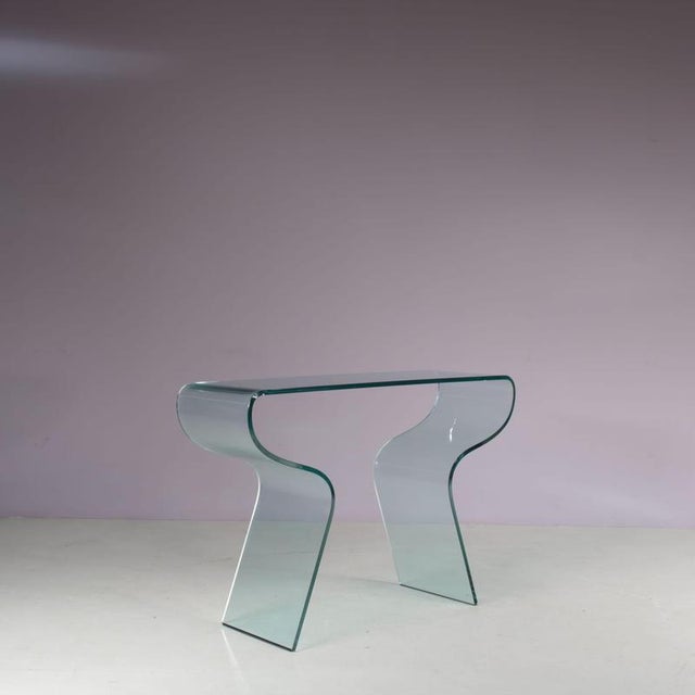 Vintage Italian Charlotte Console Table by Prospero Rasulo for Fiam, 2000s For Sale - Image 6 of 7