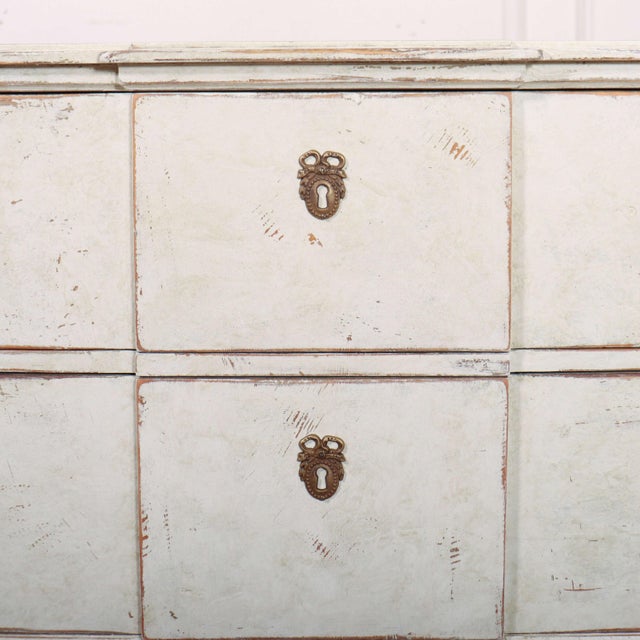 Swedish Breakfront Commodes, Set of 2 For Sale - Image 4 of 11