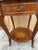 Antique Italian Louis XVI Style Occasional Table With Inlaid Marble Top For Sale - Image 9 of 11