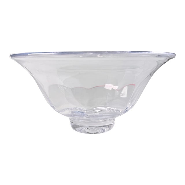 Simon Pearce Shelburne Bowl, Medium For Sale