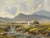 Painting of Mountain Cottages by River in Ireland by 20th Century Irish Artist 1990 Circa For Sale - Image 4 of 18