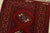 Turkmen Runner 2’7” X 9’8” Red Wool Vintage Tribal Hand-Knotted Oriental Rug For Sale In Philadelphia - Image 6 of 12