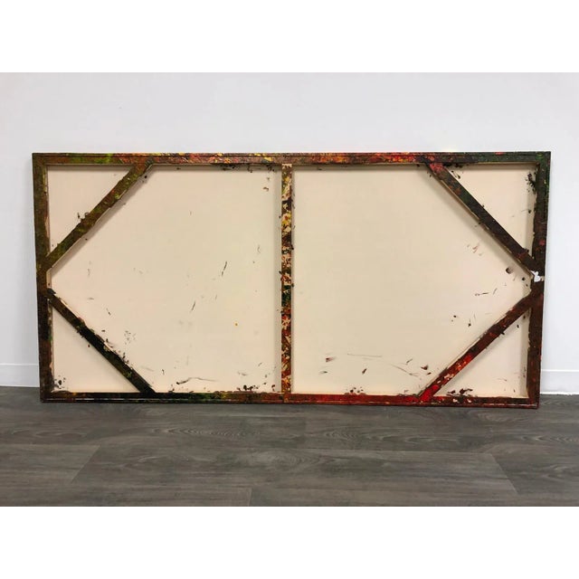 1970s Abstract Modern Painting For Sale - Image 11 of 13