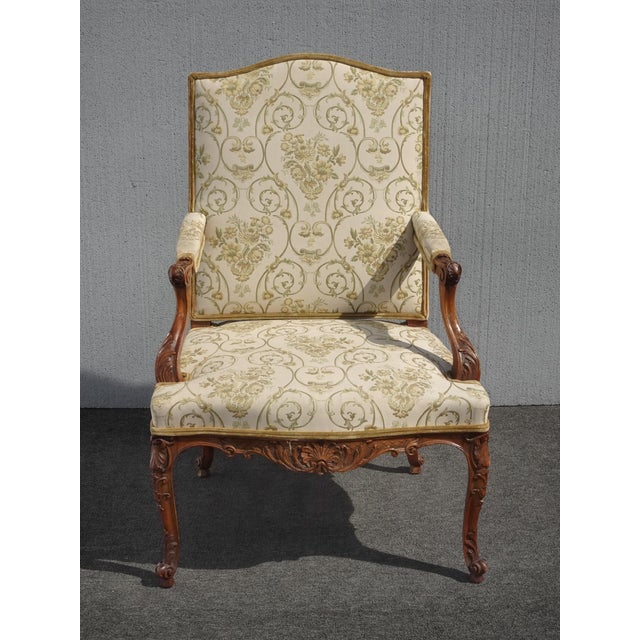 Gorgeous Chair in Great Vintage Condition. Solid and Firm. Wear is usual for its age. Please study the photos and ask...