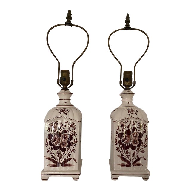 Pair of 1930s Italian Table Lamps For Sale